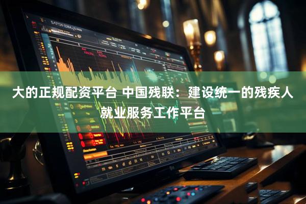 大的正规配资平台 中国残联：建设统一的残疾人就业服务工作平台